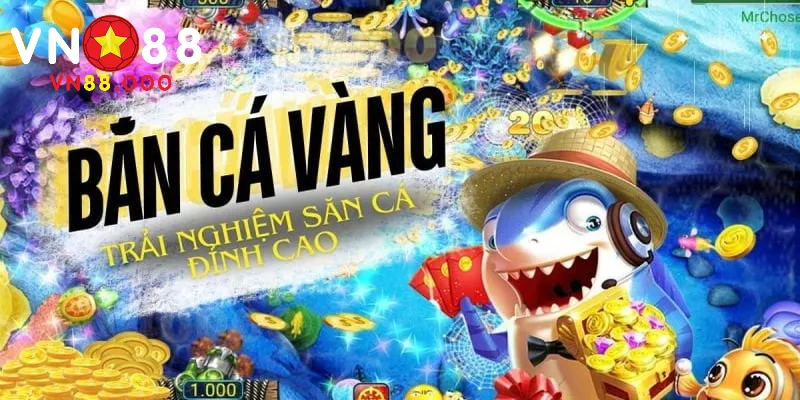 Bắn Cá Vàng | Đại Dương Game Tại VN88 Đang Chờ Đón 1 Sức hấp dẫn của sảnh game bắn cá vàng